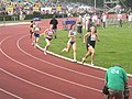 800 m, heat 2 (Tymińska in the lead, Klučinová struggling for overall victory and for national record at fourth position)