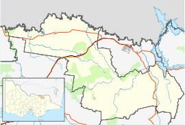 Tangambalanga is located in Shire of Indigo