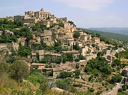 Gordes, a typical Provençal village, named by CNN as the most beautiful village of the world[1]