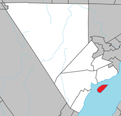 Location within Charlevoix RCM