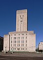 George's Dock Ventilation and Control Station for Queensway Tunnel, Pier Head (1932; Grade II)