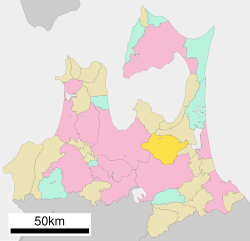 Location of Shichinohe