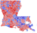 2015 Louisiana gubernatorial election by precinct