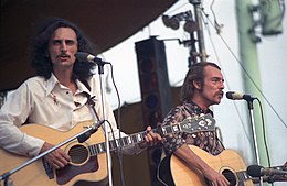 Tom Shipley (left) and Mike Brewer in 1971