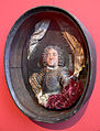 Counterpart: wax portrait of Sophia Charlotte's husband, Frederick III. of Prussia