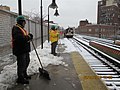 Clean up snow