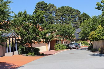 Town houses in the Sanctuary, north Lyneham