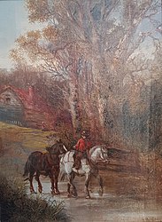 Harden Sidney Melville, Autumn Scene. Oil on canvas, c1880.