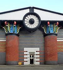 Pumping Station, Isle of Dogs, London, John Outram, 1988[261]