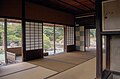 Inside the Shokintei at Katsura Imperial Villa, Kyoto Built in 17th century