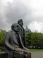 Statues of Marx and Engels, Alexanderplatz