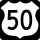 U.S. Route 50 Alternate marker