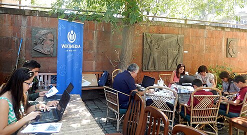 Wikidata edit-a-thon at Ara Sargsyan & Hakob Kojoyan Museum