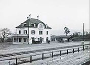 Roggwil-Berg station building