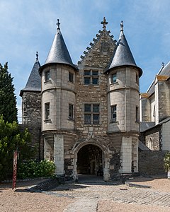 Châtelet of the Château d'Angers, Maine-et-Loire, France, unknown architect, 13th century