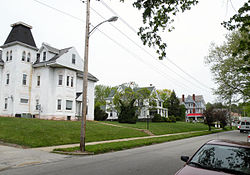 Historic homes on South Wade Avenue