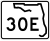 State Road 30E marker