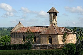 The church in Saint-Martin-de-Lixy