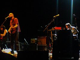 Styrofoam performing in July 2008