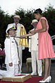 Rear Admiral James Kelly is knighted by Queen Marshawna Williams in 2009