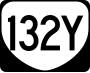 State Route 132Y marker