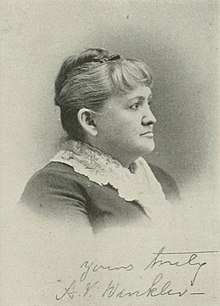 Angelina Virginia Winkler, "A woman of the century"
