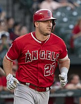 Picture of Los Angeles Angels outfielder Mike Trout