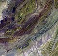 Image 23Satellite image of the Sulaiman Range (from Geography of Pakistan)