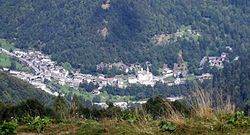 Panorama from alpe Meggiana