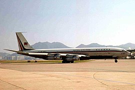 China Airlines Boeing 707.