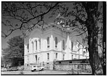 Undated photo of the Caswell County Courthouse