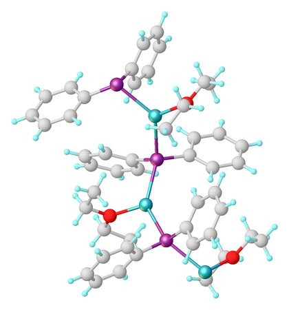 Part of the polymeric structure of LiPPh2(Et2O).[5]