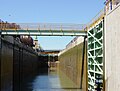 August 5th A lock of the Erie Canal at the Niagara Escarpment