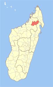 Location in Madagascar