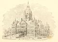 A rendering of the 1892 plan of the Capitol