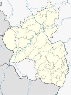 Pirmasens Hauptbahnhof is located in Rhineland-Palatinate