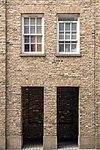 Brickwork frontage of a property on Bridewell Place, London