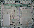 Die shot of DC334 data path chip.