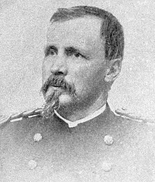 1892 right facing Head and shoulders photo of Brigadier General Franklin Guest Smith