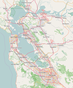 Martinez is located in San Francisco Bay Area