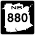 Route 880 marker