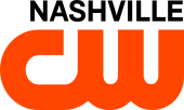 The CW logo in red-orange with the word "Nashville" above it, right-aligned, in a sans serif.