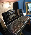 Image 2Allen & Heath GS3000 analog mixing console in a home studio (from Recording studio)