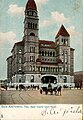 Postcard illustration of Bexar County Court House (ca.1896-1907)
