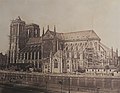 Cathedral of Notre Dame in Paris (1850)