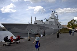 Härnösand at Karlskrona Naval Base.