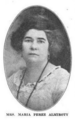 María de Pérez Almiroty (1883–1973) First woman elected to the Senate of Puerto Rico (1936)