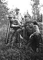 Finnish mortar crew during the Continuation War.