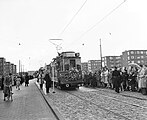Opening of the extension of tram line 13 from Bos en Lommer to Slotermeer ; September 30, 1954.