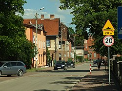 A street in Pszczółki